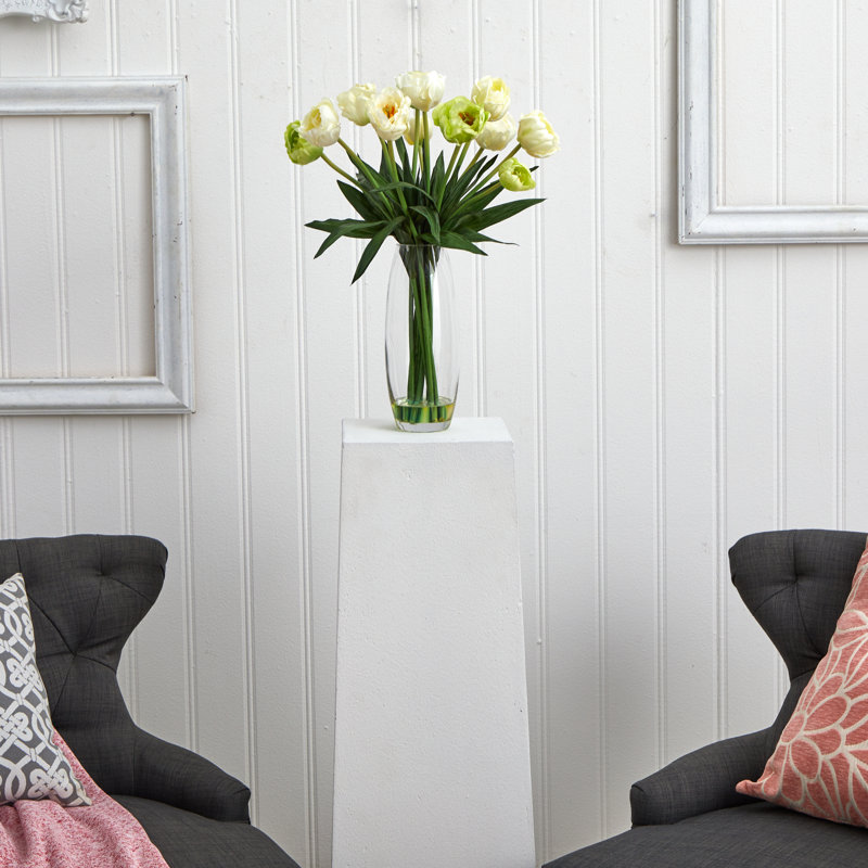 Pièce maîtresse de tulipes en vase