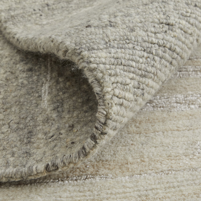 Navaro Wool Abstract Area Rug, Rectangle 3'6" x 5'6"