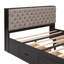 Grand lit plateforme Wood