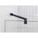 Stellar 74.5 in. x 78 in. Fully Frameless 3 Panel Inline Hinge Shower Door
