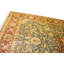 Hand Knotted Wool Oriental Area Rug in Green And Red