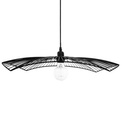 Susie 1 - Light Black Unique/Statement Pendant