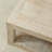 Peking Ming  Square Coffee Table with Weathered Whitewash-432395137