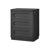 3-drawer Nightstand, 21.7'' W Nightstand, Bedside Table With Storage Drawers, Handleless End Side Table And Safe Round Corner Design For Bedroom, Living Room,dressing Room-1029674536