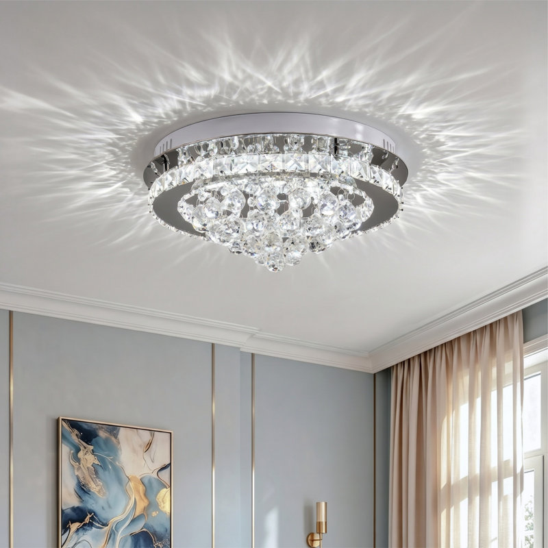 Semi Flush Mount, 14cm Height