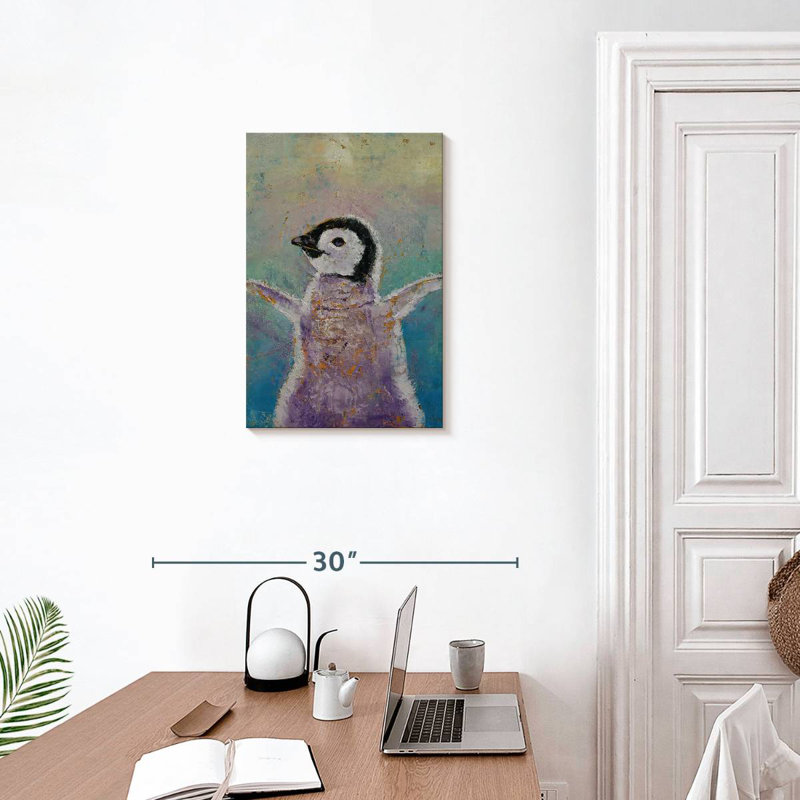 Brampt Baby Penguin, 24" H x 16" W