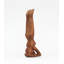 Mini figurines de yoga faites à la main en bois de 8 po, statue de pose de yoga, décor de studio de salle de yoga, cadeau de yogi Mindful Home Decor, objets décoratifs de tablette - support pour l'avant-bras