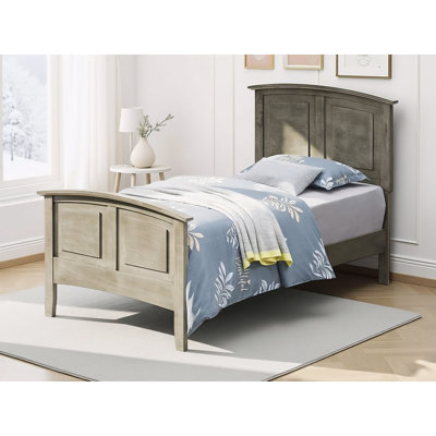 Lit simple gris Halden