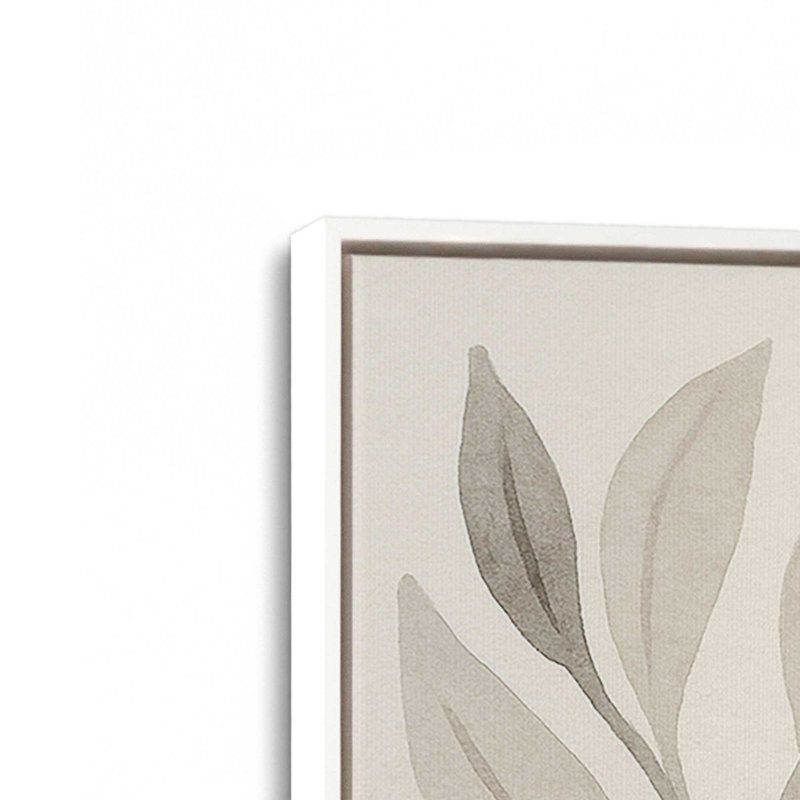 Ensemble de 2 imprimés de pétales de minuit, Cadre flottant blanc opaque, 36 po x 24 po