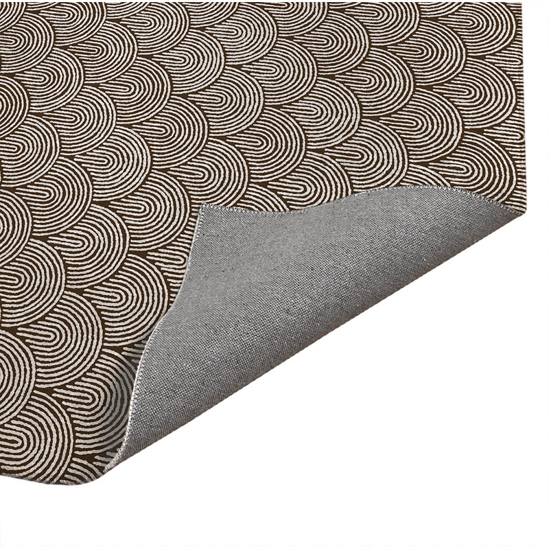 Paillasson Rolling Humps, Brun moka, 72" W x 48" L