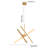 Zhangjing3 Modern Chandelier Sputnik LED Kitchen Island Remote Dimmable-660236504-657304910