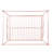 Queen Size Metal Canopy Bed Frame-1816912579