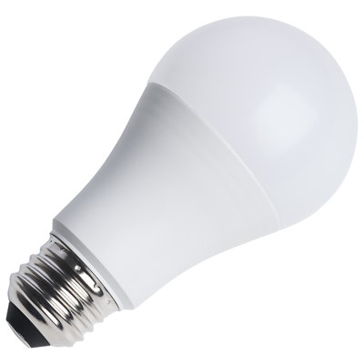 DEL A19 13,5 watts - CCT 4000K - Base moyenne - Plastique - 120 volts