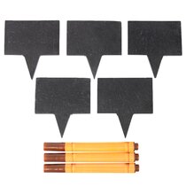 VersaChalk White Chalkboard Chalk Markers - Wet Erase Dustless Chalk Ink  Paint Marker for Blackboard, Dry Erase White Board, Chalkboard Sign (BOLD  5mm, 10/SET)