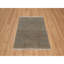 3'x4' Beaver Brown, Mamluk Design, Pure 100% Himalayan Wool, Natural Dyes, Hand Knotted, Mat, Oriental Rug