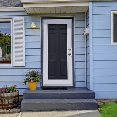 80'' Panelled Aluminum Screen Door