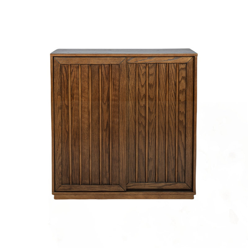 Buffet Mid-Century avec 2 portes coulissantes