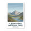 Cairngorms National Park, Scotland - Romantic Highlands Travel Poster: Mountains, Rivers And Heather. Giclee Print On Wrapped Canvas. Wall Art, Home Decor - Regions & Scenic Areas, Scotland - Wrapped Canvas Print-434674112