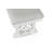 Bledsoe - 62" Upholstered Bench - Stark White Finish - Sand Upholstery