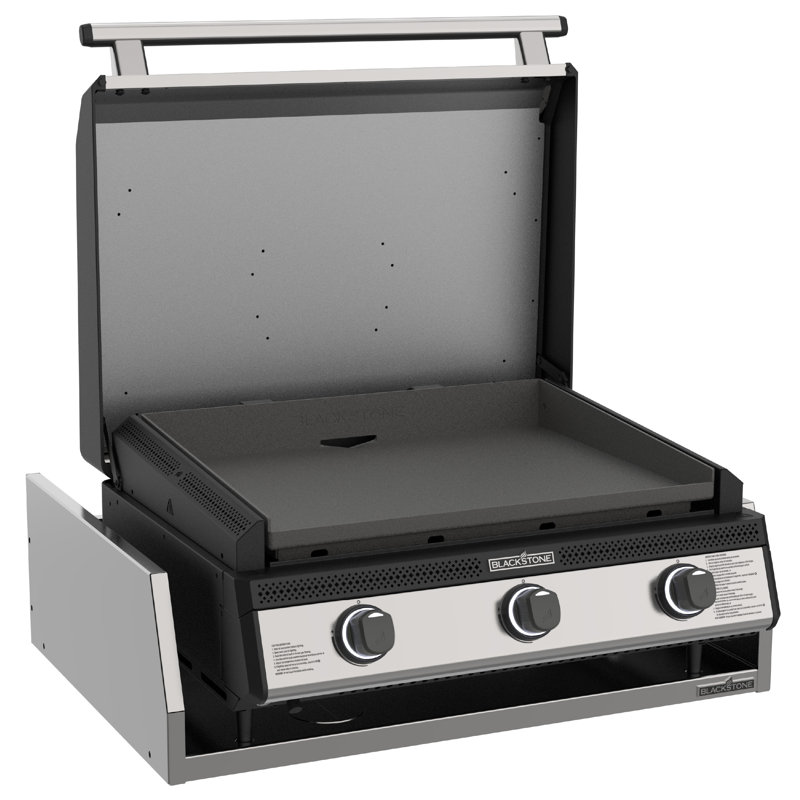 Blackstone 28" Deep Kitchen Griddle In Stainless Steel With Stainless Steel Insulation Jacket