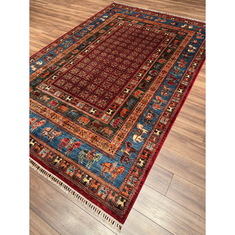 Tapis en laine et coton noué à la main Original