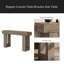 Console élégante, table d'appoint en bois-108686296