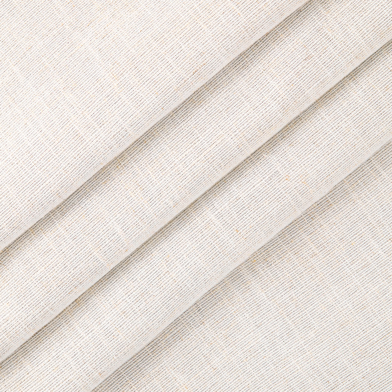 Eclipse Duke Linen Curtain Absolute Zero Blackout Curtain, 50 Inch x 84 Inch, Thermal Curtain, Insulated, Blackout Curtain for Bedroom or Living Room Curtain, 1 Panel, Natural
