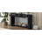 59.8'' Modern Oak Veneer Console Table with 3 Drawers