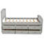Lit standard 6 tiroirs en bois massif-736710272