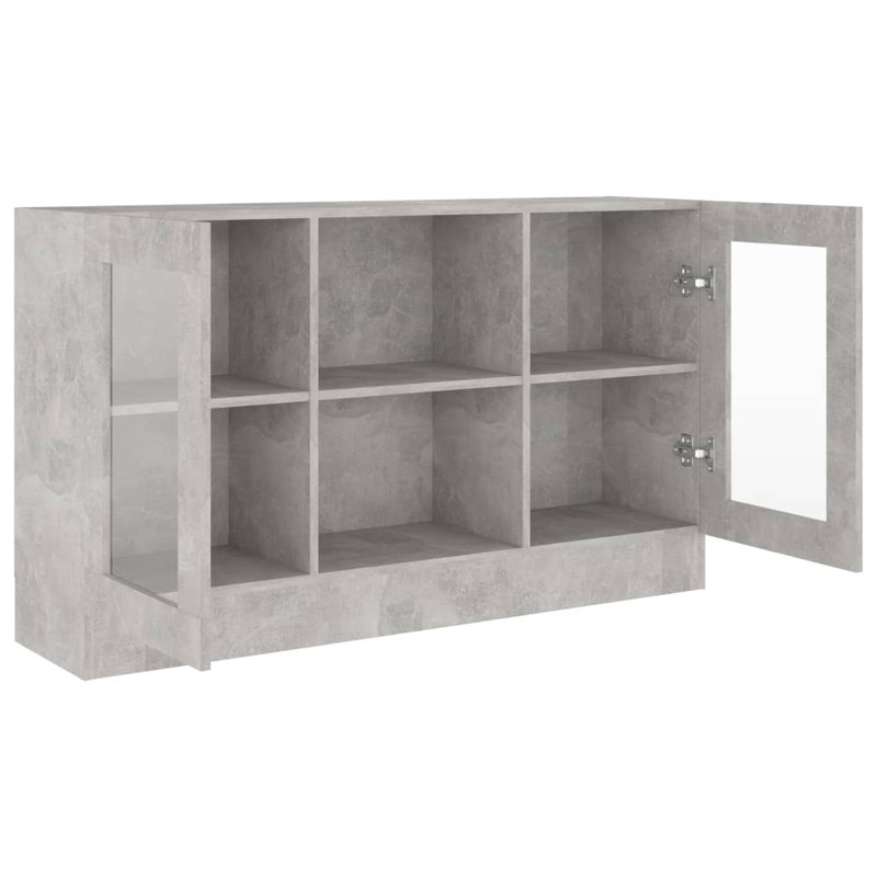 Avros 120cm Sideboard, Concrete Grey