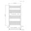 Piatt Straight Towel Rail Heated Towel Rails