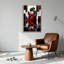 Ensemble de 1 tableau sur toile représentant un couple romantique-129358831-129358826