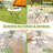 32" Round Folding Table Lightweight Portable Commercial Banquet Table For Picnic