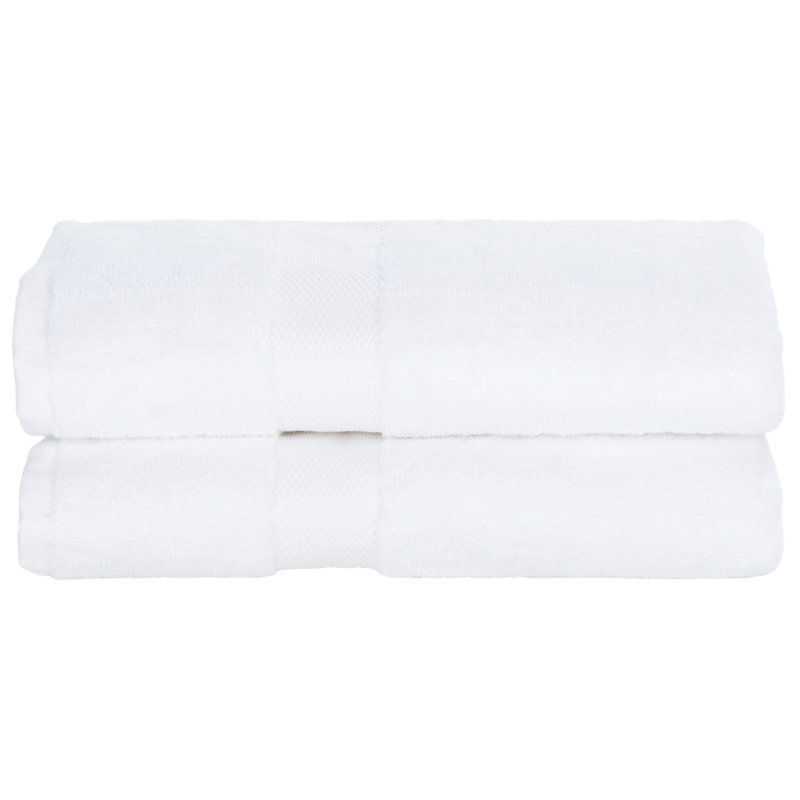 Synergy Cotton Bath Towel, White