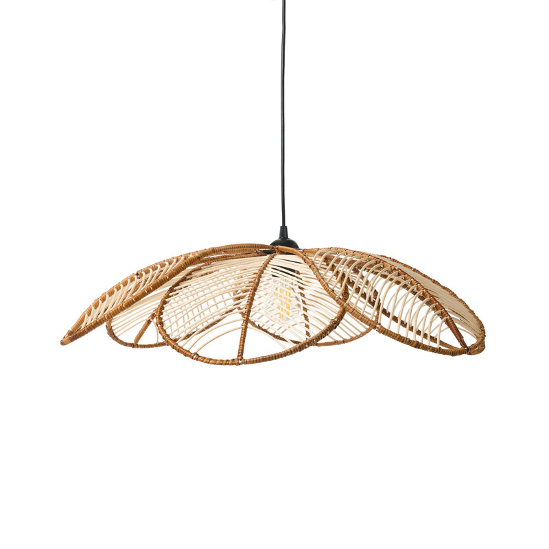 1 - Light Natural Unique/Statement Pendant