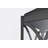 Esmeray - 1 Light Hanging Lantern - Matte Black with Clear Glass
