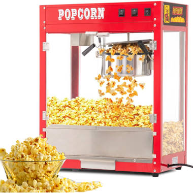 Baby Blue Popcorn Machine 5 Core Hot Air Popcorn Popper Machine 1200W –  KesleyBoutique