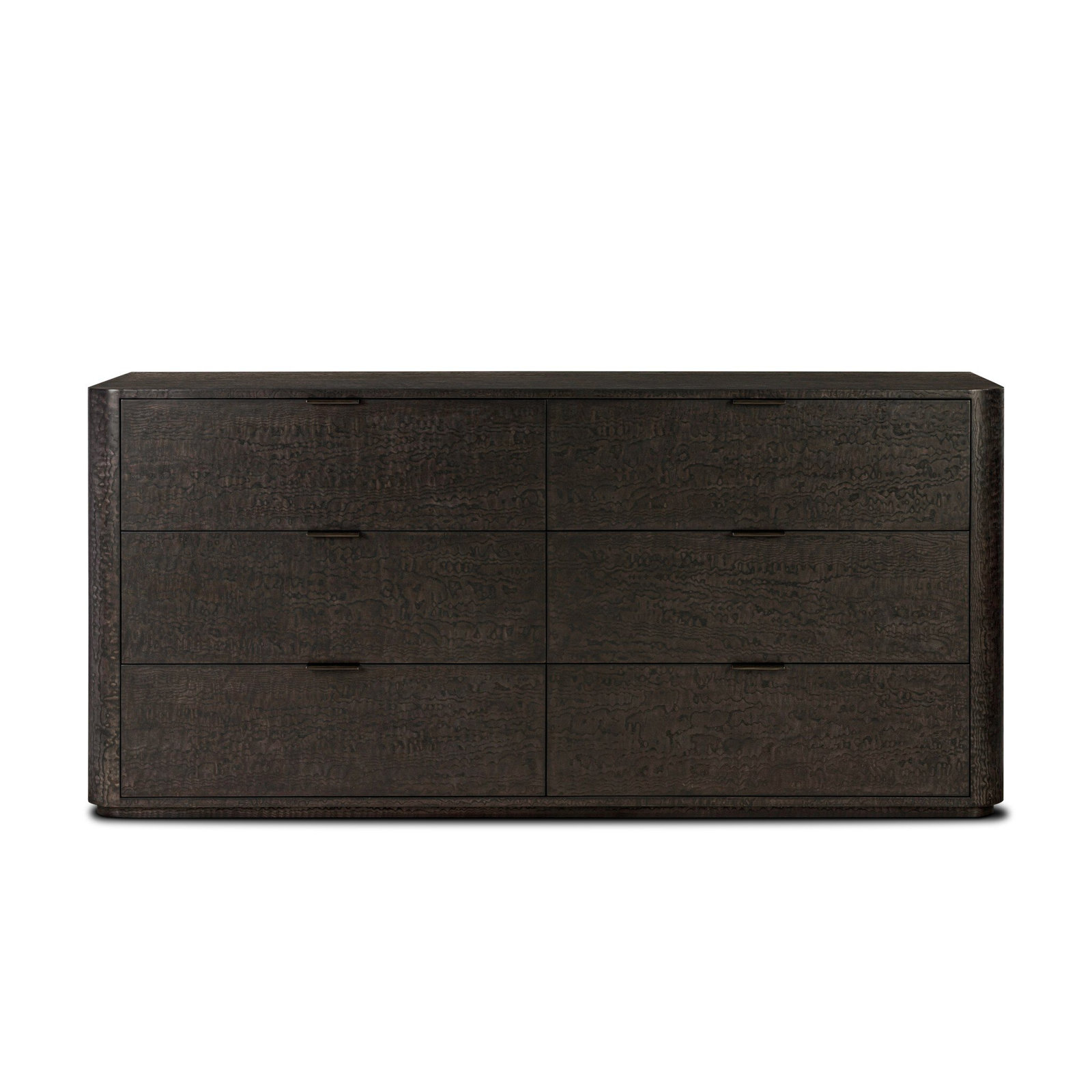 Meliah 6 Drawer Dresser-Dark Tamo Ash Veneer