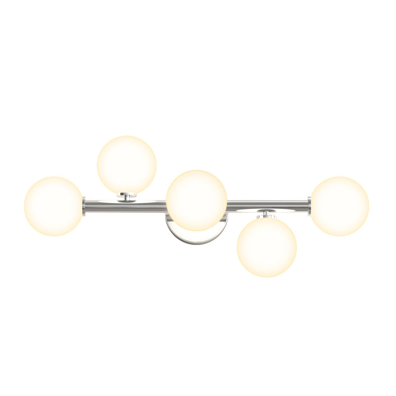 Luminaire de meuble-lavabo Tuskahoma, chrome, Chrome
