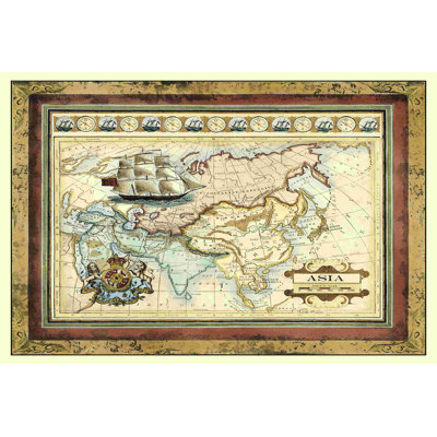 Carte de l’Asie