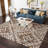 Losoya Geometric Southwestern Area Rug in Brown/Beige/Cream-739112815
