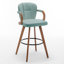 Swivel Upholstered Counter Stool-1605606571-1605606573