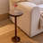 Metal Base Side Table