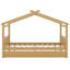 Lit en bois avec couchette-1292857729