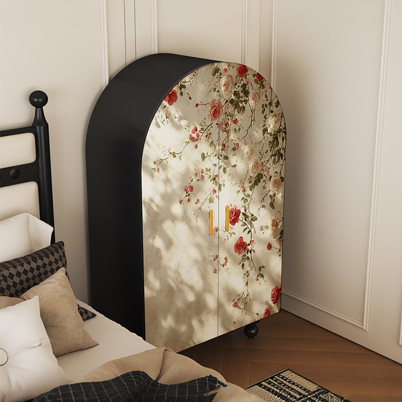 Simple garde-robe de luxe rétro maison française légère