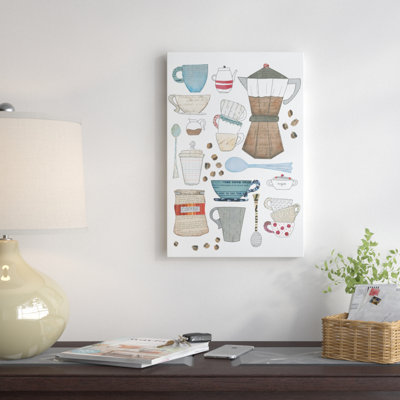 «Coffee Chart I», impression sur toile