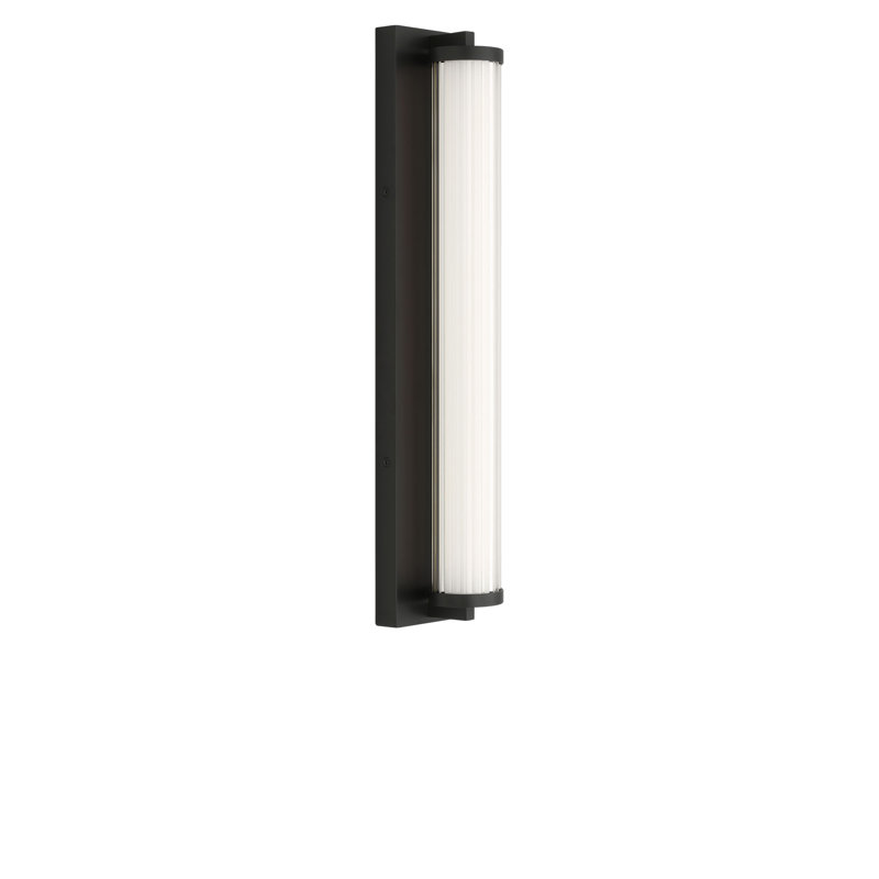 Meuble-lavabo à DEL, H 4,25 po x l 22 po x P 3,87 po, Nuit noire