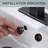 6Pcs Overflow Ring, Bathroom Sink Hole Trim Cover In Polished Chrome-103671174