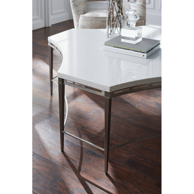 Caracole Classic Stone Top Coffee Table