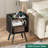Kilei 15.7'' W Solid Wood Nightstand-1442381968
